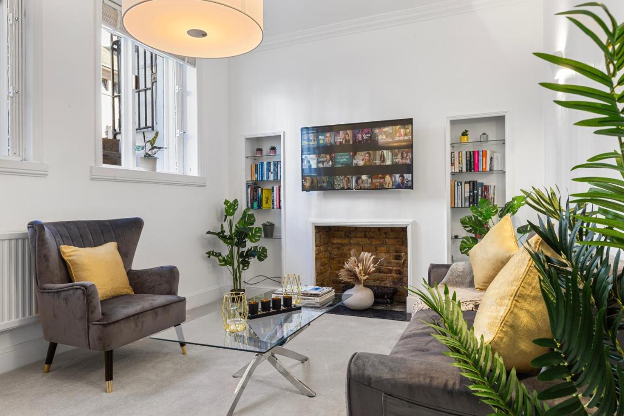 Apartament Harrods 2 Bed Lux Flat W/Patio Londyn Zewnętrze zdjęcie
