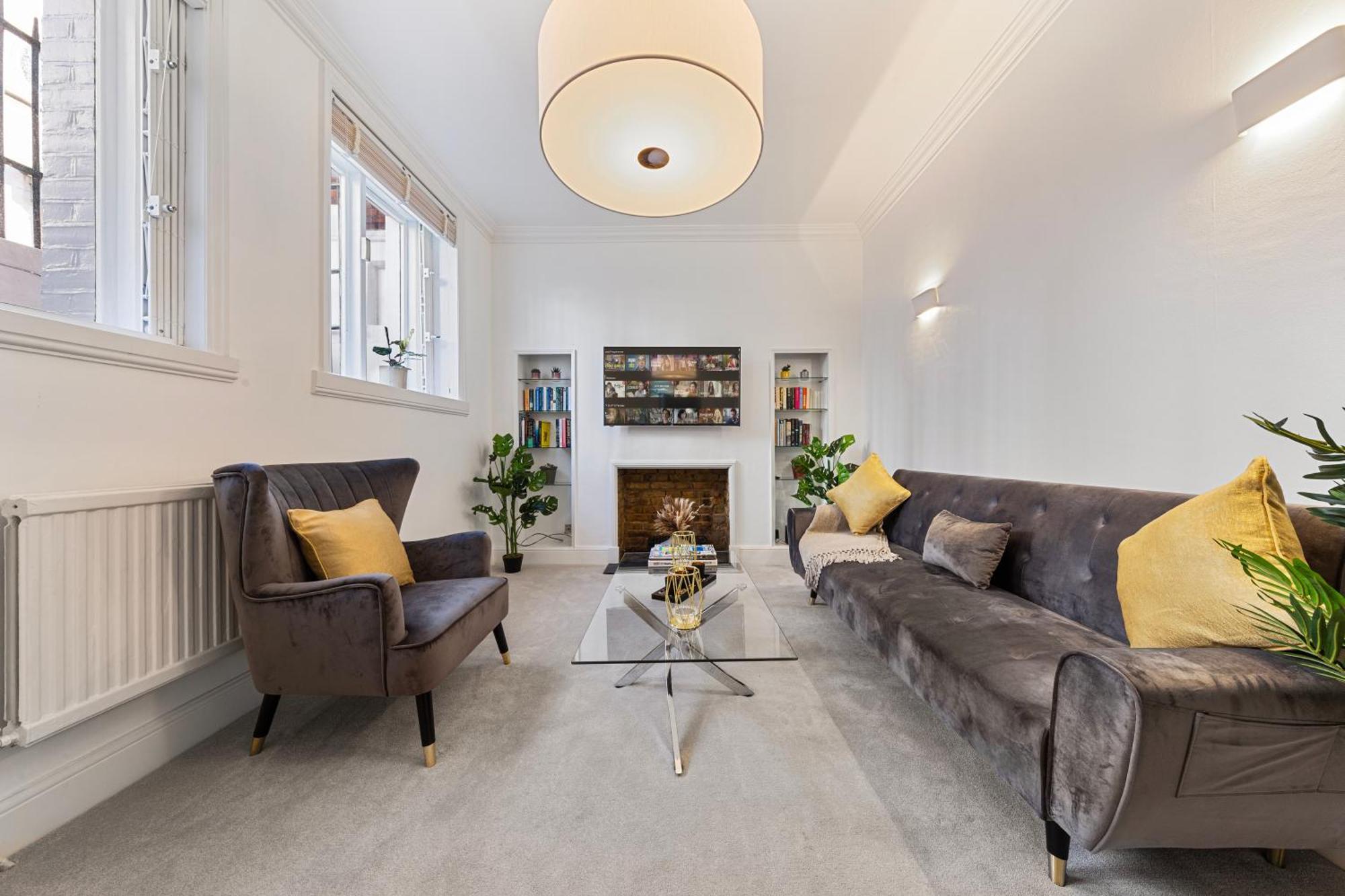 Apartament Harrods 2 Bed Lux Flat W/Patio Londyn Zewnętrze zdjęcie